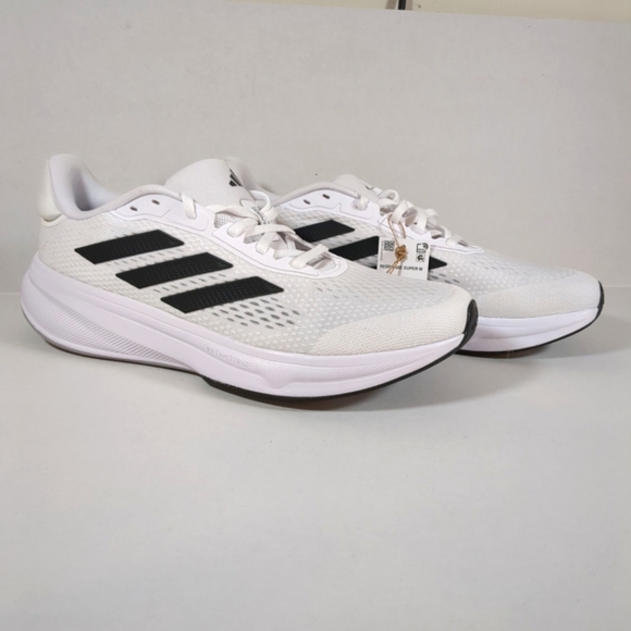 AdidasMen's Response Super White and Black Sneakers  NWT  Size 13